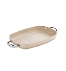Korkmaz Granita Alum. Grill Frypan 35X25Cm -3.2Ltr