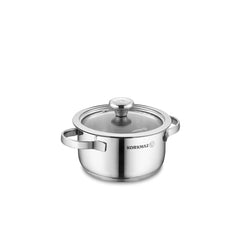 Korkmaz Minika Inox Casserol 12X6.5Cm 750ml