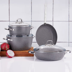 Kormaz A2892 Nea 7Pcs Cookware Set