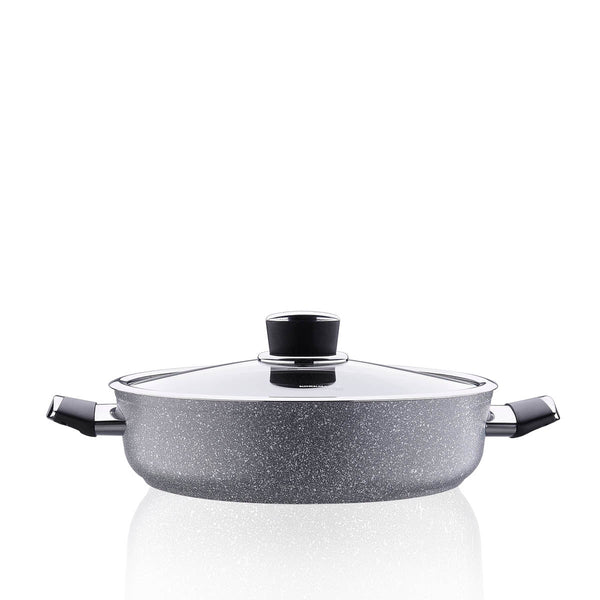 Korkmaz A3907 Palma Low Casserole 28X7,5 Cm - 4.0 Ltr