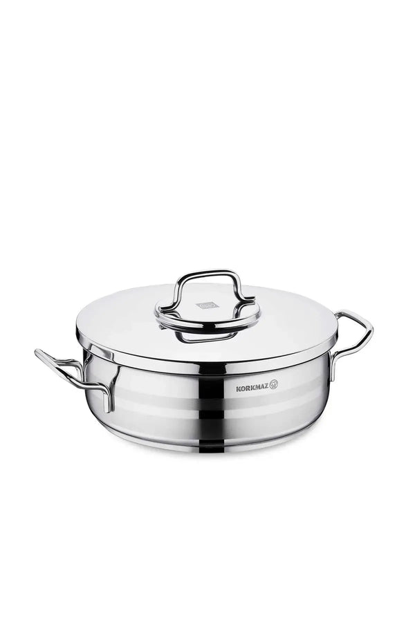 Korkmaz Astra2 Extra Low Casserole 32X9 Cm - 7.0Ltr