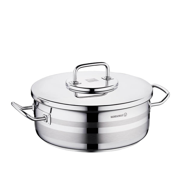Korkmaz Astra2 Low Casserole 30X11 Cm - 7.5Ltr