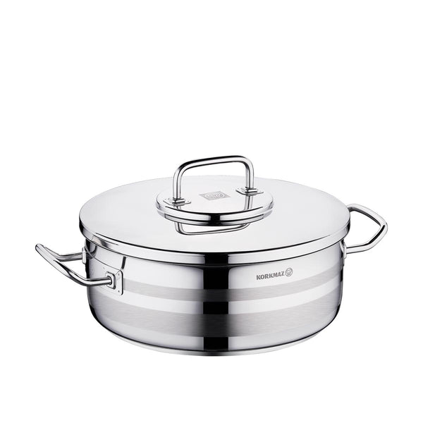 Korkmaz Astra2 Low Casserole 32X13 Cm - 10.25Ltr