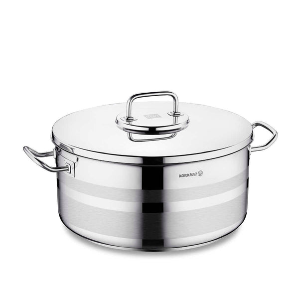 Korkmaz Astra2 Low Casserole 36X17 Cm - 17.0Ltr