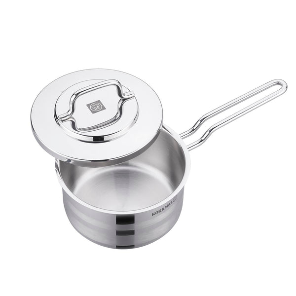 Korkmaz Astra2 Saucepan W/Lid 16X9 Cm - 1.8Ltr